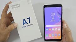 Samsung Galaxy A7 Triple Camera Setup Unboxing & Overview