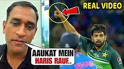 Ms Dhoni Shocking Reaction on Haris Rauf Ishan Kishan Fight Full Video India Vs Pakistan Match