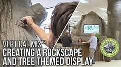 Making a Rockscape and Tree Themed Display with Buddy Rhodes Vertical Mix™