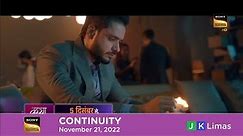 Sony Entertainment Television (India) continuity | November 21, 2022
