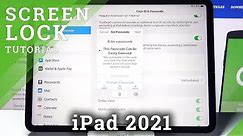 How to Set Up Screen Lock on iPad Pro 2021 – Screen Lock Method