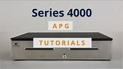 How to Open A Cash Drawer Manually | Series 4000 Manual Open