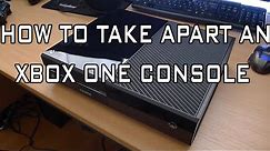 How to Open an Xbox One Console
