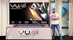 The Biggest Theatre for your Home - Vu 98" & 85" Masterpiece QLED TV 🔥