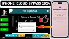 Iremoval Pro Premium Edition Icloud Bypass Iphone Xs to 14 Pro mx (Ios15/16.6.1)icloud Bypass 2024