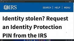 Identity stolen Request an Identity Protection PIN from the IRS 137