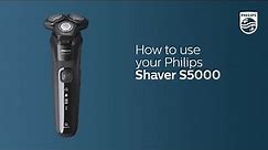 Philips Shaver S5000 with SkinIQ Technology