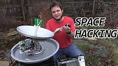 Hacking Portable Satellite Dish For More Space Experiments