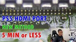PS5 HDMI Port Repair How To