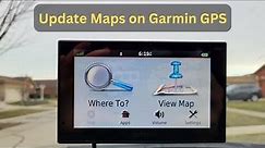 How to Update Garmin GPS Maps 2022