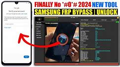 All Samsung FRP Bypass One Click New Tool 2024 - *#0*# ADB Method Fail