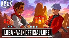NEW Loba Valkyrie Official Lore - Apex Legends