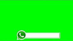Whatsapp logo green screen | Copyright Free