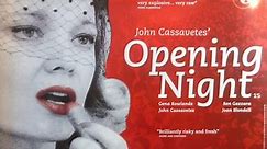 Opening Night 1977 with Joan Blondell and Gena Rowlands