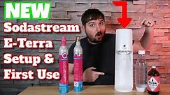 Sodastream E Terra Setup and First use. SPARKLING Water made easy.