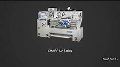 SHARP Precision Manual Lathe Model: LV-series