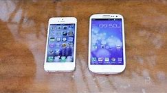iPhone 5 vs Samsung Galaxy S III