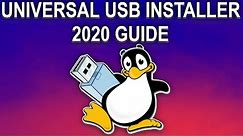 Universal USB Installer Installation and How to Create a Bootable USB Guide 2020