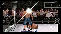 WWE SmackDown vs Raw 2011 PSP Gameplay | PPSSPP FPS Test On Iphone 11 | john cena vs randy orton