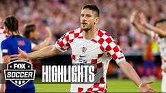 Netherlands vs. Croatia Highlights | UEFA Nations League Semifinals | FOX SOCCER