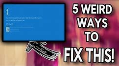How To FIX a Blue Screen on Windows 10