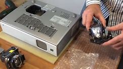 How to Replace a Projector Lamp in Projector SONY VPL-CX85