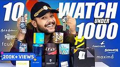 🔥 10 Best Budget Men Watches Haul Under 1000 | Myntra Fastrack Watch Review 2023 | ONE CHANCE