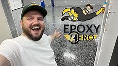 Tint Worlds New Epoxy Floor in Louisville, KY - Epoxy Floor Hero