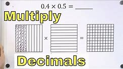 Learn the Meaning of Multiplying Decimals - [13]