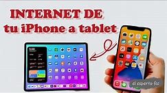 Como COMPARTIR WIFI desde mi iphone A mi tablet A otros / How to SHARE WIFI from my iphone