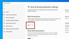 How To Fix Windows Defender Real-time protection can’t be turned on in windows 10 / 11 - video Dailymotion