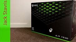 Unboxing & Setup: Microsoft Xbox Series X 1TB