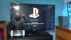 Playstation 2 PS1 Startup on Sony Setup
