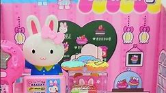 Unboxing Cute Pink Rabbit Bakery Shop Melody ASMR (no music)