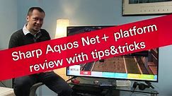 Sharp Aquos Net+ smart TV review with tips and tricks