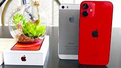 iPhone 12 Mini vs iPhone 5S Exterior Changes & More!