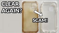 How To Make A Phone Case Clear Again | Restore Yellowed iPhone or Android Phone Case | Quick Fix DIY