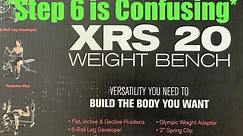 Weider XRS 20 Weight Bench Assembly Video