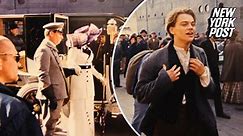New 'Titanic' behind-the-scenes photos with young Leonardo DiCaprio and Kate Winslet revealed