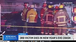 3 family members killed in violent New Year's Eve crash