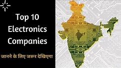 Top 10 Electronic Companies In India by Market Cap || Top Electrical Companies in 2021 (In India)