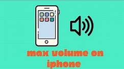 How to Increase Max Volume On Any iPhone!