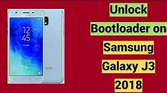 Unlock Bootloader on Samsung Galaxy J3 2018