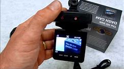 HD 720P Car DVR Video Camera Recorder Review