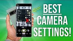 Pixel 7 Pro - Camera Settings You Need To Know!
