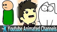 Top 10 YouTube Animated Channels - TopX Ep.28