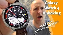 Samsung Galaxy Watch 4 Classic Silver Unboxing Review of my 46mm brand new galaxy smartwatch