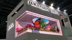 Step into the Future with Hikvision's Mesmerizing 3D LED Screen!
