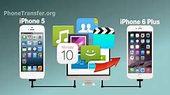 How to Transfer All Data from iPhone 5 to iPhone 6 Plus, Sync Files from iPhone 5S/5C to iPhone 6+