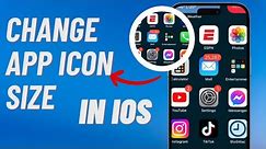 How to Change App Icon Size on iPhone - iOS 17.4